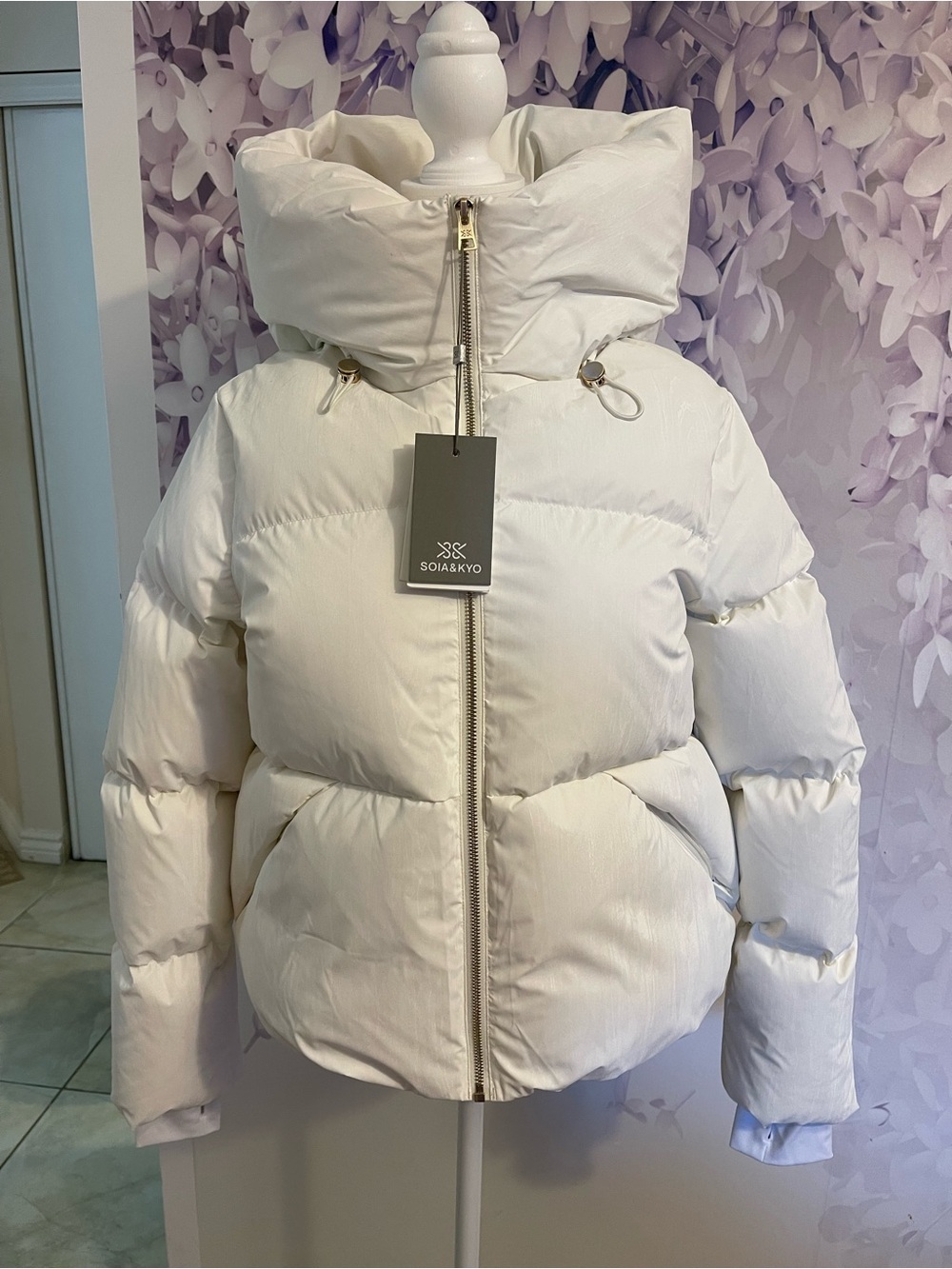 SOIA&KYO IROH-MD - DOWN PUFFER JACKET size XS